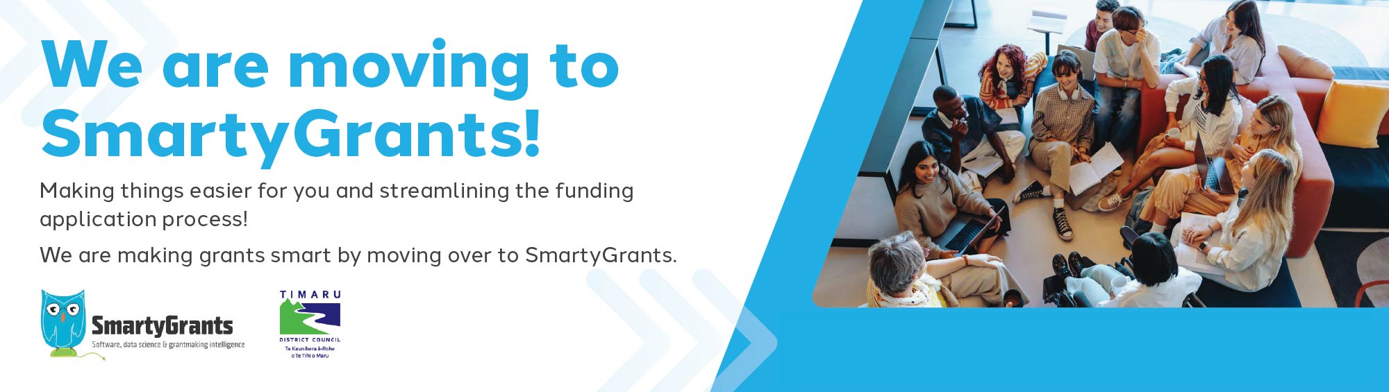 We are moving to SmartyGrants
