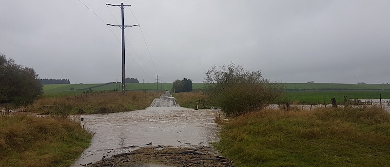 Timaru Ford flooding