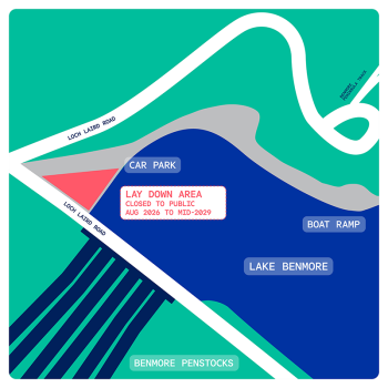 Benmore carpark map - 2026-2029