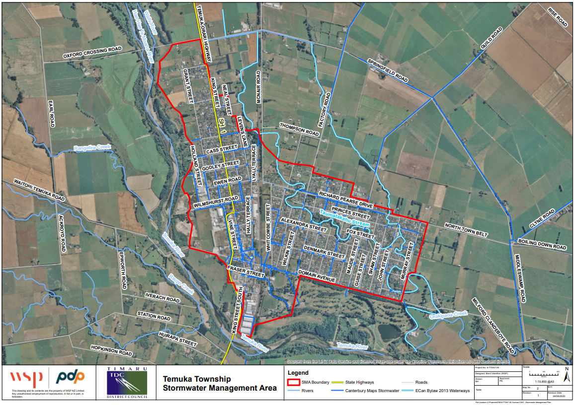 Temuka Catchment Area