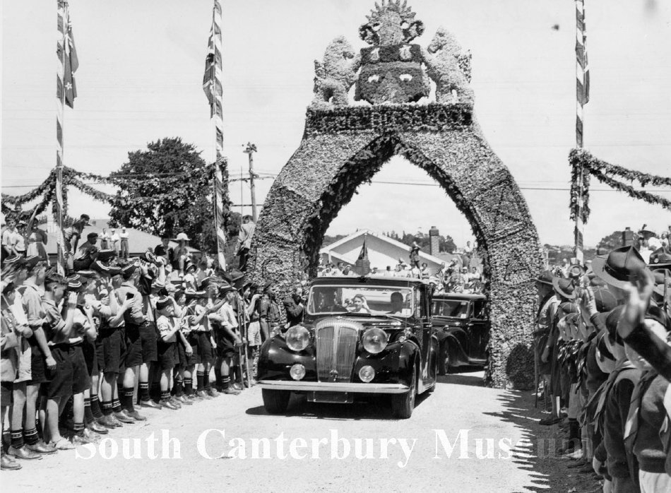 Queen Elizabeth at Ashbury Park